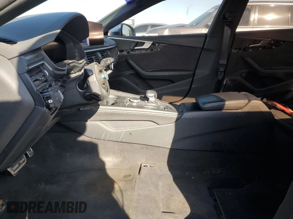 2019 Audi S5 Sportback Premium Plus z VIN WAUB4CF53KA014745, wystawiony jako Copart lot #50214965 z przebiegiem Nie podano mil oraz Czysty tytuł • Clean title. Historia ofert i sprzedaży dostępna na DreamBid. Obrazek 7.