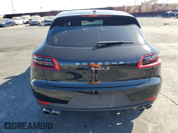 2017 Porsche Macan S with VIN WP1AB2A54HLB11213, listed as a Copart auction lot 72855544 with 58,692 mi miles and Salvage title. Bid and sale history available at DreamBid. Image 6.