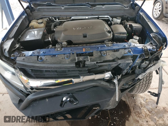 2019 Chevrolet Colorado 2WD LT with VIN 1GCGSCENXK1122733, listed as a Copart auction lot 50536375 with 101,821 mi miles and Salvage Title. Bid and sale history available at DreamBid. Image 11.
