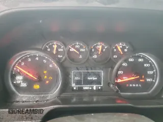 2021 Chevrolet Silverado 1500 Custom with VIN 1GCRWBEK6MZ254003, listed as a Copart auction lot 42104045 with 52,684 mi miles and Salvage Title. Bid and sale history available at DreamBid. Image 9.