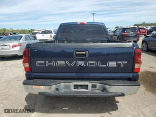 2006 Chevrolet Silverado 1500 LS with VIN 3GCEC14X96G221031, listed as a Copart auction lot 69818934 with 124,520 mi miles and Salvage Title. Bid and sale history available at carsss.com. Image 6.