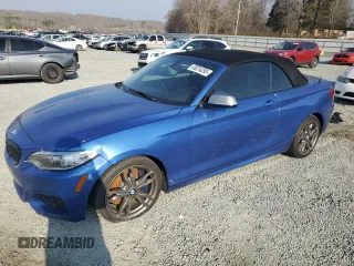 2016 BMW 2 Series M235i with VIN WBA1M1C59GV394453, listed as a Copart auction lot 49224295 with 137,281 mi miles and Salvage title. Bid and sale history available at DreamBid. Image 1.