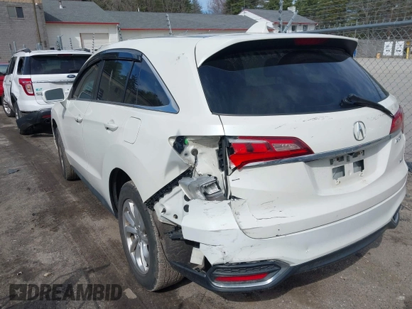 2016 Acura RDX Technology with VIN 5J8TB4H50GL016692, listed as a IAAI auction lot 41827258 with 209,224 mi miles and . Bid and sale history available at DreamBid. Image 14.