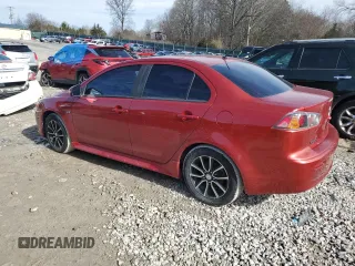 2017 Mitsubishi Lancer ES with VIN JA32U2FU8HU002553, listed as a Copart auction lot 45399815 with 136,502 mi miles and Salvage Title. Bid and sale history available at carsss.com. Image 2.