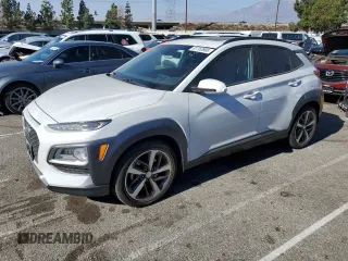 2019 Hyundai Kona Ultimate with VIN KM8K53A55KU197874, listed as a Copart auction lot 87752805 with 33,551 mi miles and Salvage Title. Bid and sale history available at carsss.com. Image 1.