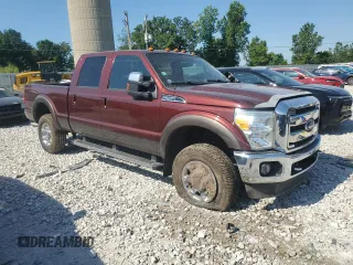2015 Ford F-250 Lariat with VIN 1FT7W2B69FEC85206, listed as a Copart auction lot 63367665 with 195,568 mi miles and Clean title. Bid and sale history available at DreamBid. Image 4.