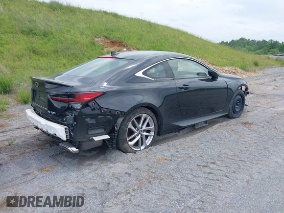 2019 Lexus RC 300 with VIN JTHHA5BC8K5009814, listed as a IAAI auction lot 41611462 with 16,258 mi miles and . Bid and sale history available at DreamBid. Image 4.