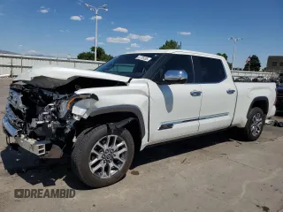 2022 Toyota Tundra 1794 Edition with VIN 5TFMA5EC0NX001212, listed as a Copart auction lot 62729285 with 42,970 mi miles and Salvage title. Bid and sale history available at DreamBid. Image 1.