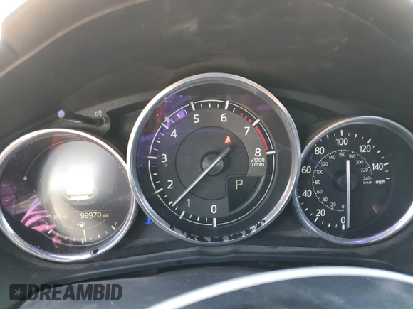 2018 Mazda MX-5 Miata RF Grand Touring with VIN JM1NDAM75J0205791, listed as a Copart auction lot 45934545 with 99,970 mi miles and Salvage Title. Bid and sale history available at carsss.com. Image 9.