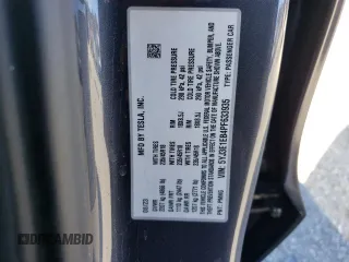 2023 Tesla Model 3 Long Range with VIN 5YJ3E1EB4PF633935, listed as a Copart auction lot 45238705 with 32,972 mi miles and Salvage Title. Bid and sale history available at DreamBid. Image 14.