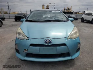 2012 Toyota Prius c One with VIN JTDKDTB37C1013686, listed as a Copart auction lot 51269935 with 180,587 mi miles and Salvage Title. Bid and sale history available at carsss.com. Image 5.