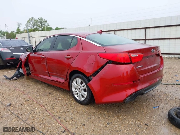 2014 Kia Optima EX with VIN 5XXGN4A76EG281195, listed as a IAAI auction lot 41875540 with 131,751 mi miles. Bid and sale history available at carsss.com. Image 3.