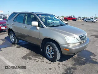 2002 Lexus RX 300 with VIN JTJHF10U420280791, listed as a IAAI auction lot 42586105 with 240,000 mi miles and . Bid and sale history available at DreamBid. Image 1.
