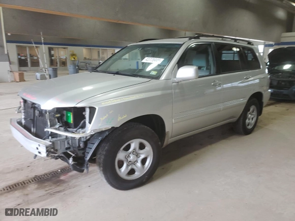 2007 Toyota Highlander with VIN JTEHD21A170045822, listed as a Copart auction lot 43778445 with 111,156 mi miles and Salvage Title. Bid and sale history available at carsss.com. Image 1.
