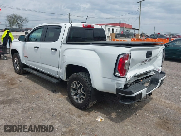 2022 GMC Canyon 4WD AT4 with VIN 1GTG6FEN9N1330466, listed as a IAAI auction lot 42066678 with 15,163 mi miles and . Bid and sale history available at carsss.com. Image 3.