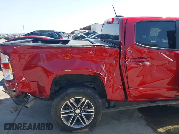 2021 Chevrolet Colorado 2WD Work Truck with VIN 1GCGSBEN1M1101105, listed as a IAAI auction lot 41827728 with 75,064 mi miles and . Bid and sale history available at DreamBid. Image 6.