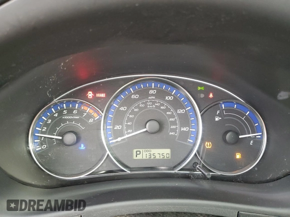 2012 Subaru Forester X Limited with VIN JF2SHAEC6CH470258, listed as a Copart auction lot 50580525 with 135,750 mi miles and Non repairable. Bid and sale history available at DreamBid. Image 9.