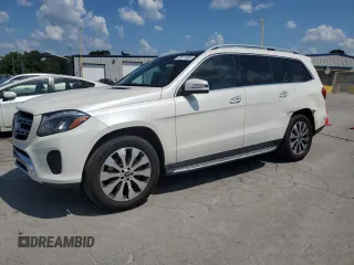 2019 Mercedes-Benz GLS 450 z VIN 4JGDF6EE0KB230213, wystawiony jako Copart lot #62011685 z przebiegiem 80 471 mil mil oraz Czysty tytuł • Clean title. Historia ofert i sprzedaży dostępna na DreamBid. Obrazek 1.
