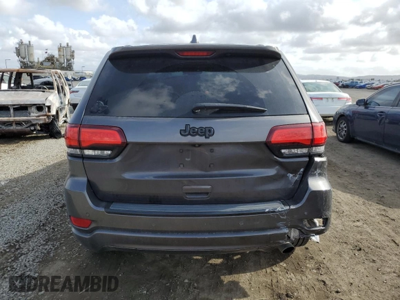 2018 Jeep Grand Cherokee Altitude with VIN 1C4RJEAG7JC322499, listed as a Copart auction lot 51482955 with 107,534 mi miles and Salvage Title. Bid and sale history available at carsss.com. Image 6.