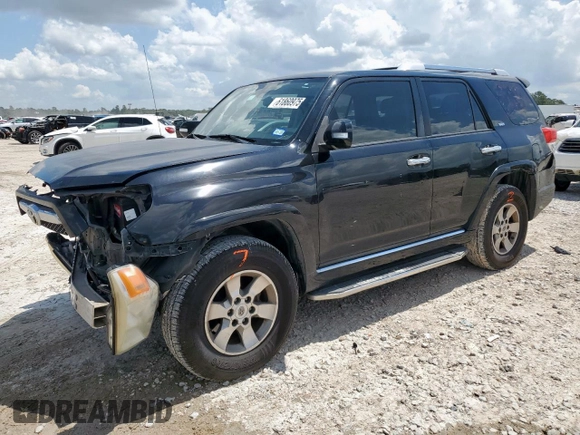 2013 Toyota 4Runner SR5 with VIN JTEZU5JR6D5054803, listed as a Copart auction lot 61860975 with 301,828 mi miles and Salvage title. Bid and sale history available at DreamBid. Image 1.