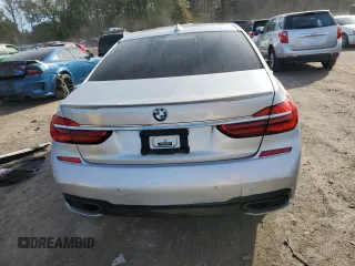 2017 BMW 7 Series 740i with VIN WBA7E2C59HG739984, listed as a Copart auction lot 37475514 with 54,841 mi miles. Bid and sale history available at carsss.com. Image 6.