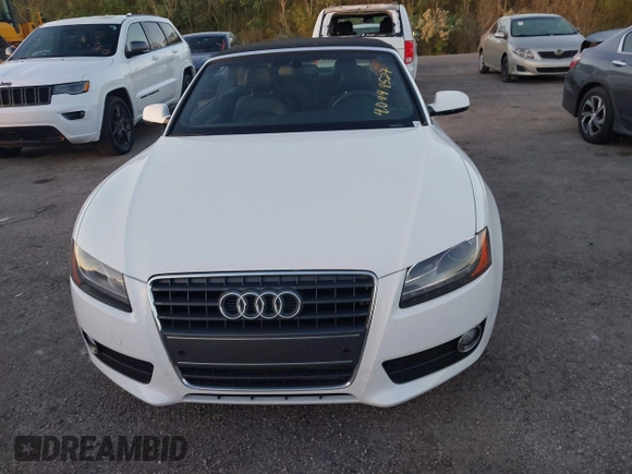 2012 Audi A5 2.0T Premium Plus with VIN WAUJFAFH7CN007652, listed as a IAAI auction lot 40848527 with 9,831 mi miles. Bid and sale history available at carsss.com. Image 12.
