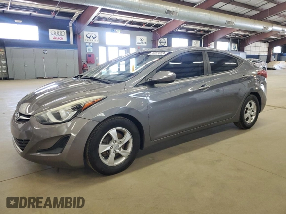 2014 Hyundai Elantra SE with VIN 5NPDH4AE5EH491204, listed as a Copart auction lot 55075025 with 137,276 mi miles and Clean Title. Bid and sale history available at DreamBid. Image 1.