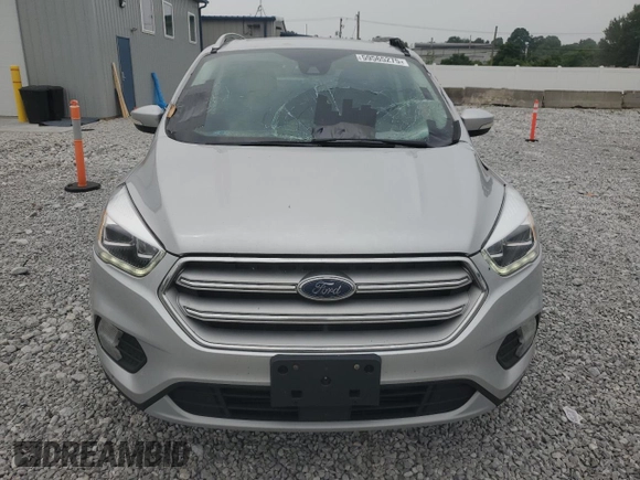 2019 Ford Escape Titanium with VIN 1FMCU9J90KUA07976, listed as a Copart auction lot 59565275 with 189,655 mi miles and Salvage title. Bid and sale history available at DreamBid. Image 5.