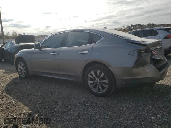 2013 Infiniti M37 with VIN JN1BY1AR9DM603082, listed as a Copart auction lot 78684604 with 112,808 mi miles and Salvage Title. Bid and sale history available at carsss.com. Image 2.