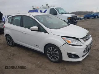 2017 Ford C-Max Energi Titanium with VIN 1FADP5FU5HL109509, listed as a IAAI auction lot 41820926 with 68,244 mi miles. Bid and sale history available at carsss.com. Image 1.