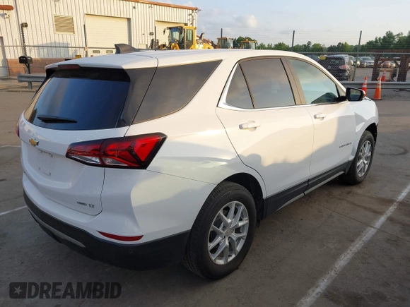 2023 Chevrolet Equinox LT with VIN 3GNAXTEG5PS199676, listed as a IAAI auction lot 42091780 with 26,530 mi miles and . Bid and sale history available at DreamBid. Image 4.