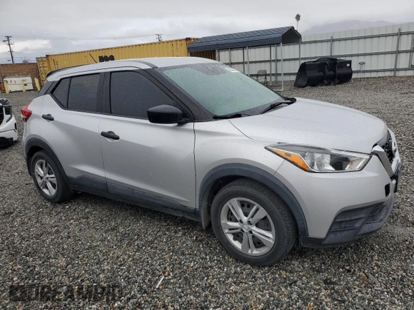 2020 Nissan Kicks S with VIN 3N1CP5BV6LL518848, listed as a Copart auction lot 42243195 with 56,749 mi miles and Salvage Title. Bid and sale history available at DreamBid. Image 4.