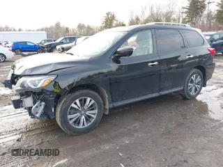 2017 Nissan Pathfinder SV with VIN 5N1DR2MM9HC633277, listed as a IAAI auction lot 41697958 with 51,891 mi miles. Bid and sale history available at carsss.com. Image 21.