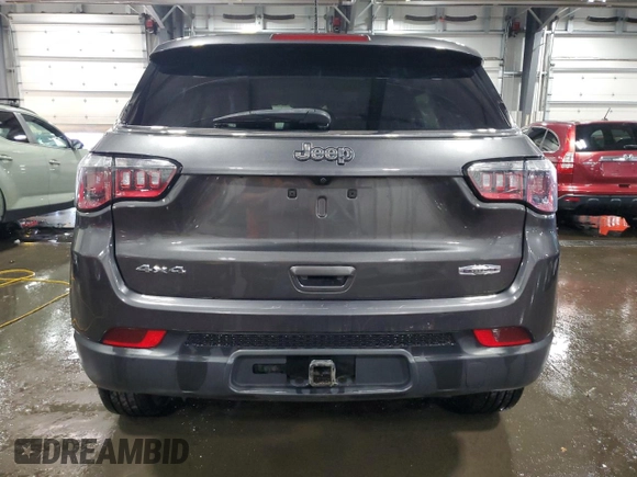 2020 Jeep Compass Latitude с VIN 3C4NJDBB7LT149974, выставлен на аукционе Copart как лот 56726245 с пробегом 63 400 миль миль и Списание • Salvage title. История ставок и продаж доступна на DreamBid. Изображение 6.