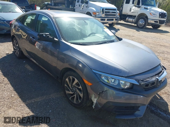 2017 Honda Civic Sedan EX with VIN 2HGFC2F76HH509729, listed as a IAAI auction lot 41773279 with 77,696 mi miles. Bid and sale history available at carsss.com. Image 1.