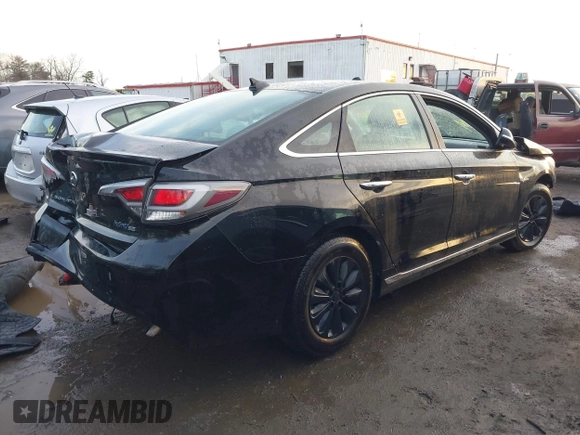 2016 Hyundai Sonata Hybrid SE with VIN KMHE24L19GA038998, listed as a IAAI auction lot 41137210 with 67,343 mi miles. Bid and sale history available at carsss.com. Image 4.