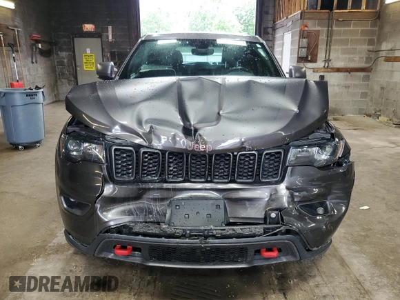 2018 Jeep Grand Cherokee Trailhawk with VIN 1C4RJFLG5JC504494, listed as a Copart auction lot 62953935 with 84,392 mi miles and Salvage title. Bid and sale history available at DreamBid. Image 5.