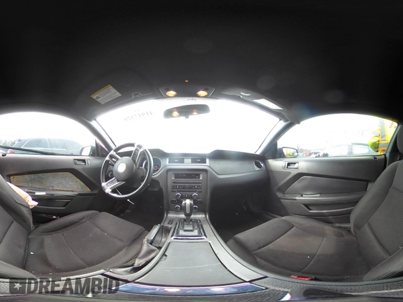 2014 Ford Mustang V6 with VIN 1ZVBP8AM1E5277123, listed as a IAAI auction lot 41917529 with 121,631 mi miles. Bid and sale history available at carsss.com. Image 19.