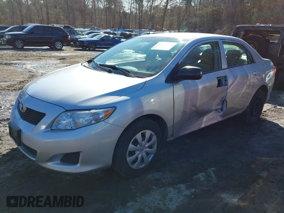 2010 Toyota Corolla with VIN 2T1BU4EE7AC334588, listed as a IAAI auction lot 41621246 with 45,257 mi miles. Bid and sale history available at carsss.com. Image 2.