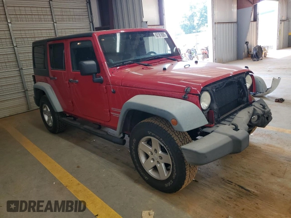 2012 Jeep Wrangler Unlimited Sport z VIN 1C4BJWDG2CL171531, wystawiony jako Copart lot #62181805 z przebiegiem 195 394 mil mil oraz Szkoda całkowita • Salvage title. Historia ofert i sprzedaży dostępna na DreamBid. Obrazek 4.