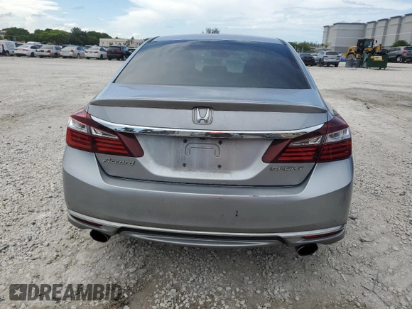 2016 Honda Accord Sport with VIN 1HGCR2F58GA142667, listed as a Copart auction lot 62562385 with 212,663 mi miles and Salvage title. Bid and sale history available at DreamBid. Image 6.