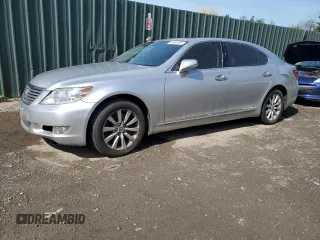 2010 Lexus LS 460 L with VIN JTHDL5EF7A5002771, listed as a Copart auction lot 54668205 with 221,878 mi miles and Salvage title. Bid and sale history available at DreamBid. Image 1.