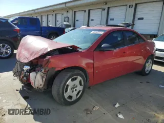 2006 Pontiac G6 6-Cyl with VIN 1G2ZG558864258707, listed as a Copart auction lot 48946375 with 0 mi miles and Salvage Title. Bid and sale history available at carsss.com. Image 1.