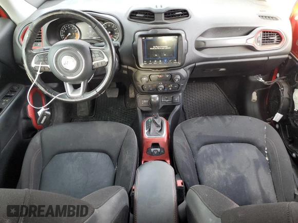2018 Jeep Renegade Trailhawk с VIN ZACCJBCB8JPH70574, выставлен на аукционе Copart как лот 89326515 с пробегом 59 215 миль миль и Списание • Salvage title. История ставок и продаж доступна на DreamBid. Изображение 8.