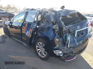 2017 Acura RDX with VIN 5J8TB3H39HL013882, listed as a IAAI auction lot 41049316 with 87,100 mi miles. Bid and sale history available at carsss.com. Image 3.