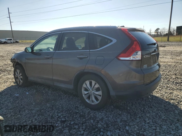 2014 Honda CR-V EX-L with VIN 2HKRM3H77EH533357, listed as a Copart auction lot 46205475 with 95,018 mi miles and Salvage Title. Bid and sale history available at carsss.com. Image 2.