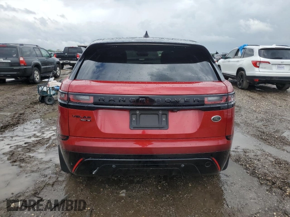 2018 Land Rover Range Rover Velar R-Dynamic SE with VIN SALYL2RX1JA714469, listed as a Copart auction lot 54144715 with 113,932 mi miles and Clean Title. Bid and sale history available at DreamBid. Image 6.