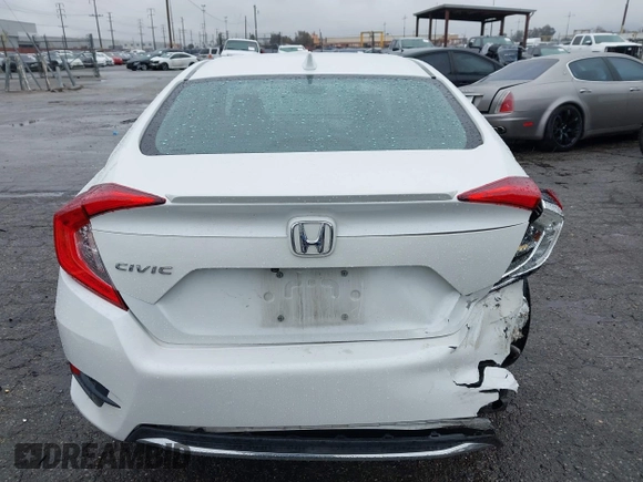 2021 Honda Civic Sedan EX-L with VIN 19XFC1F77ME205128, listed as a IAAI auction lot 41562202 with 82,257 mi miles. Bid and sale history available at carsss.com. Image 16.
