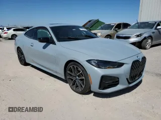 2022 BMW 4 Series 430i z VIN WBA53AP01NCH84963, wystawiony jako Copart lot #72785144 z przebiegiem Nie podano mil oraz Szkoda całkowita • Salvage title. Historia ofert i sprzedaży dostępna na DreamBid. Obrazek 4.
