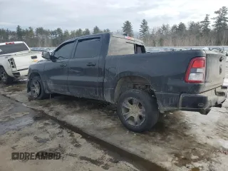 2022 Ram 1500 Big Horn with VIN 1C6SRFFM4NN351524, listed as a Copart auction lot 45942005 with 58,828 mi miles and Salvage Title. Bid and sale history available at carsss.com. Image 2.